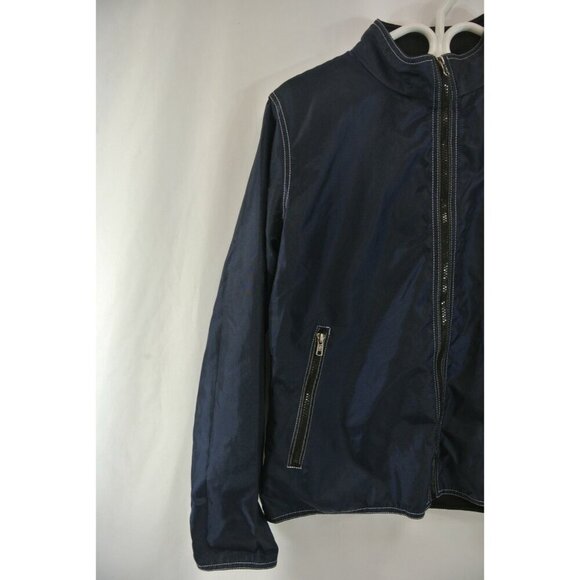 Vancouver 2010 Olympics Jacket HBC Navy Blue Womens Size Medium Windbreaker - Picture 3 of 9